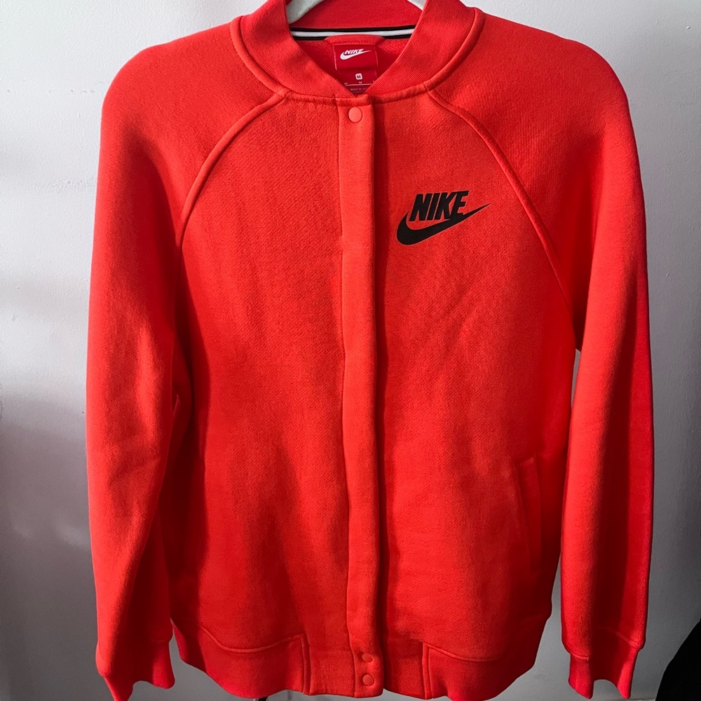 Nike Fleece Bomber Jacket (Size M)